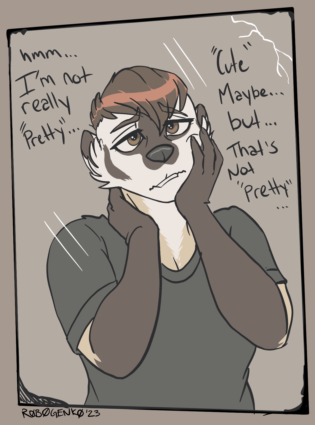I am not a pretty girl...
